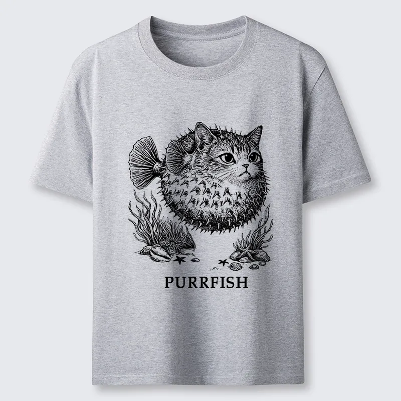Tokyo-Tiger Spiky Puffer With Cute Cat Head Classic T-Shirt