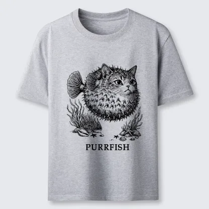 Tokyo-Tiger Spiky Puffer With Cute Cat Head Classic T-Shirt