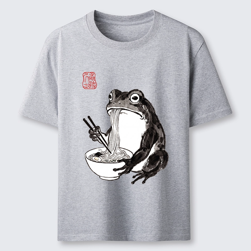 Tokyo-Tiger Cat Loves Eating Pasta Classic T-Shirt