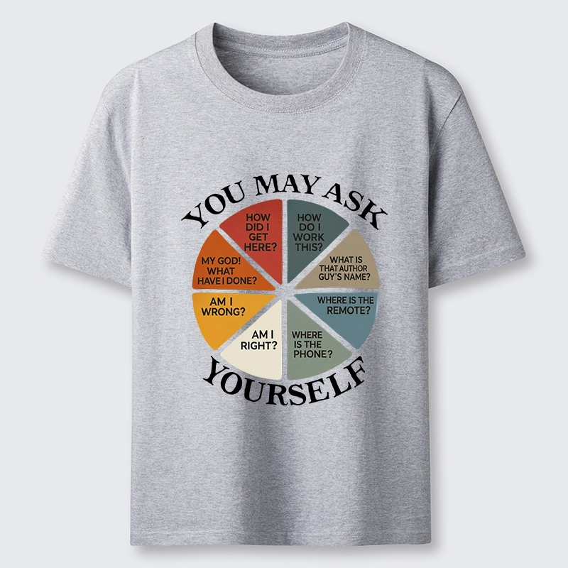 Tokyo-Tiger Full Of Self Doubt Questions Wheel Classic T-Shirt