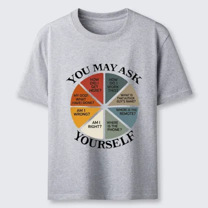 Tokyo-Tiger Full Of Self Doubt Questions Wheel Classic T-Shirt