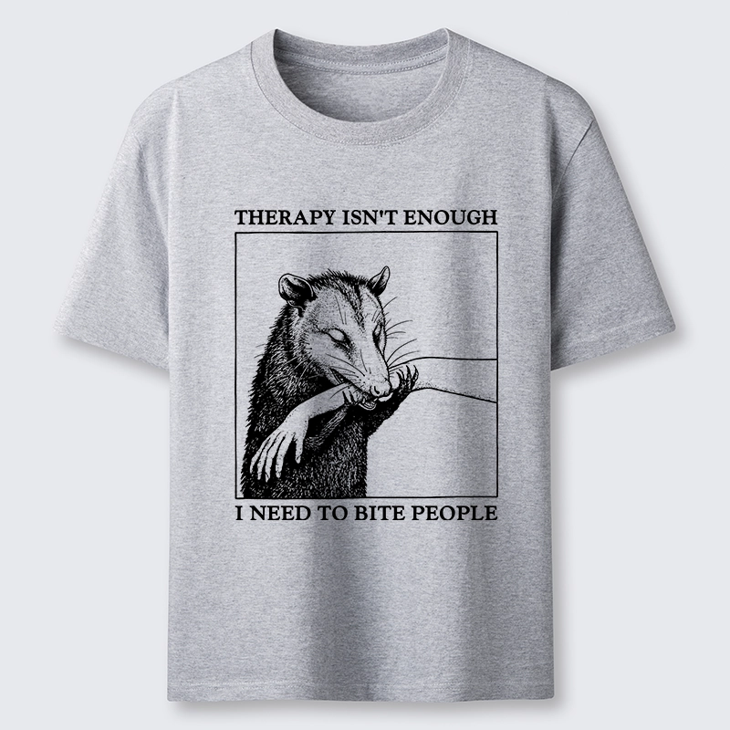 Tokyo-Tiger Funny Opossum Biting People Classic T-Shirt