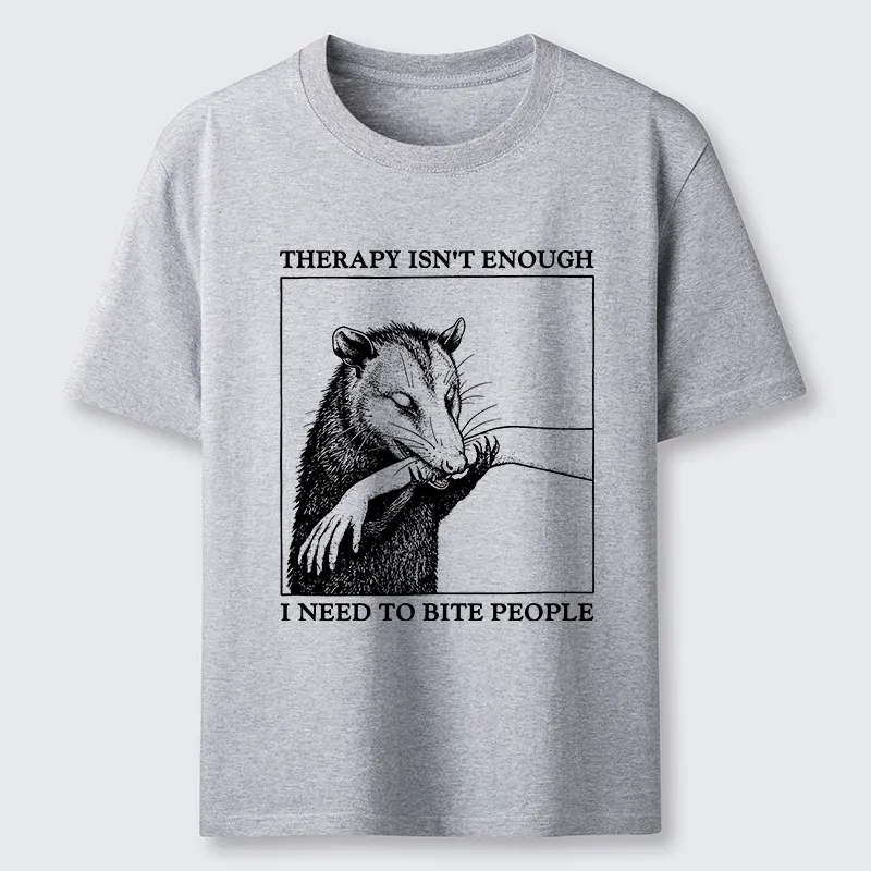 Tokyo-Tiger Funny Opossum Biting People Classic T-Shirt