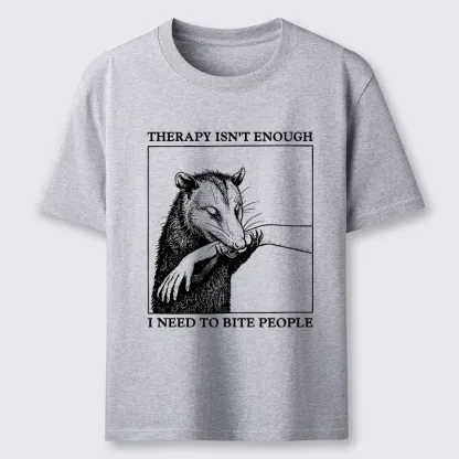 Tokyo-Tiger Funny Opossum Biting People Classic T-Shirt
