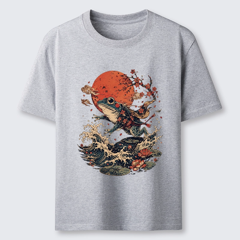 Tokyo-Tiger Cool Japanese Style Frog Saving The World Classic T-Shirt