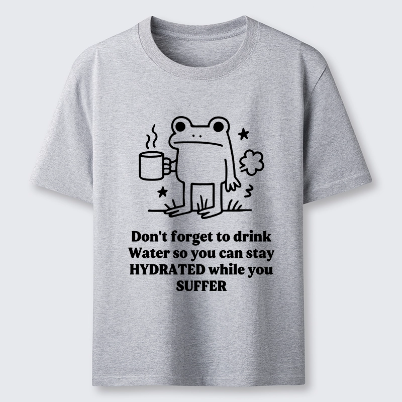Tokyo-Tiger Frog Says Drink Water Classic T-Shirt
