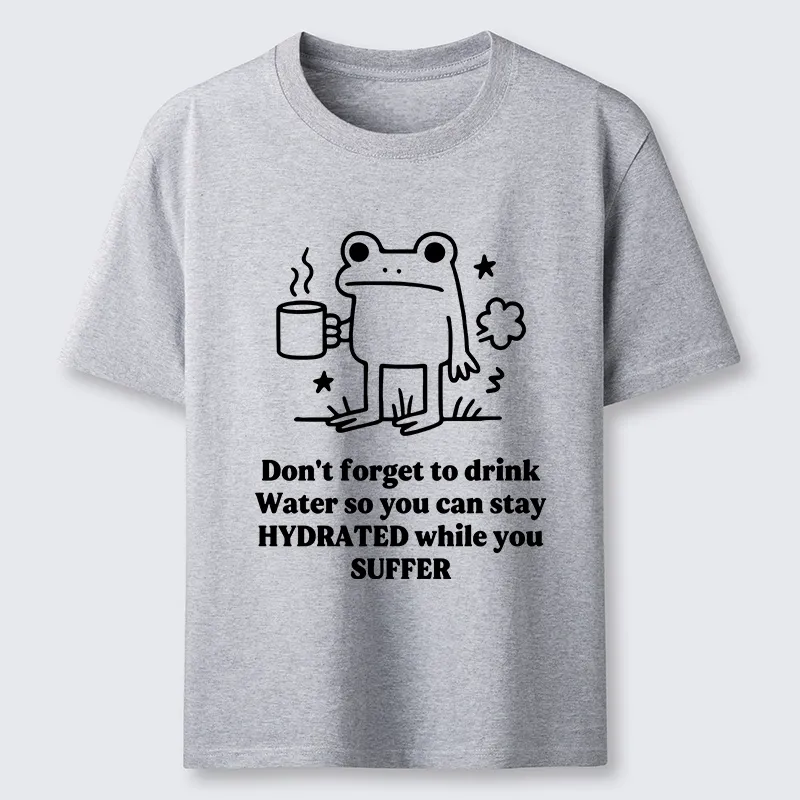 Tokyo-Tiger Frog Says Drink Water Classic T-Shirt