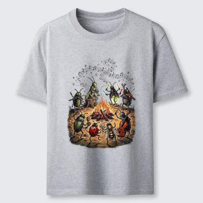 Tokyo-Tiger Bug Band Campfire Jam Classic T-Shirt