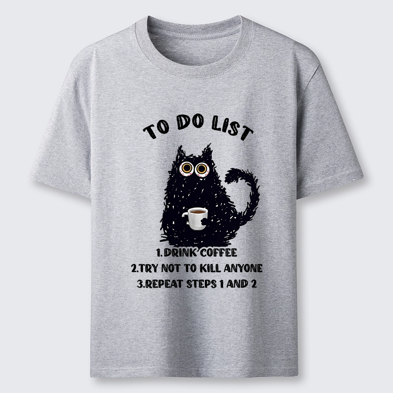 Tokyo-Tiger Funny Meme Daily Coffee Routine Classic T-Shirt