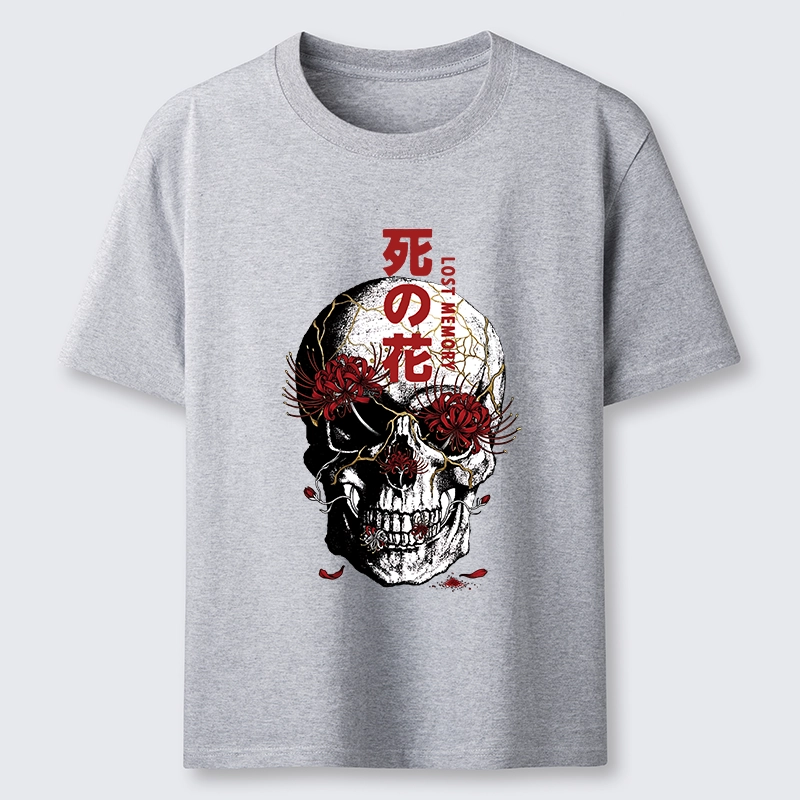 Tokyo-Tiger Dark Goth Spider Lily Skull Art Classic T-Shirt
