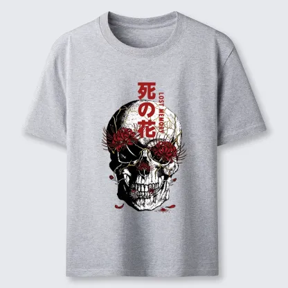 Tokyo-Tiger Dark Goth Spider Lily Skull Art Classic T-Shirt