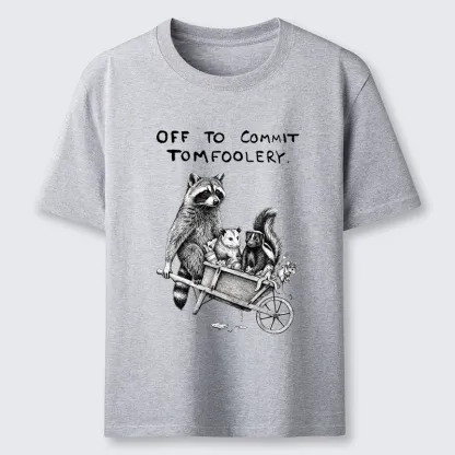 Tokyo-Tiger Raccoon Crew On A Mission Classic T-Shirt