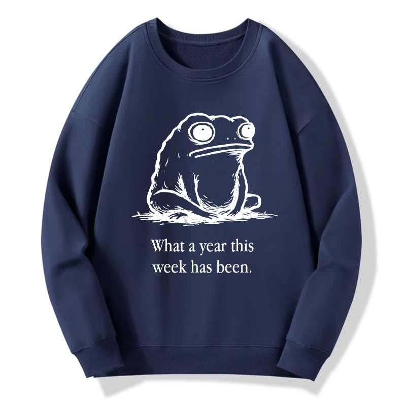 Tokyo-Tiger This Week Feels Like A Whole Year Classic Sweatshirt