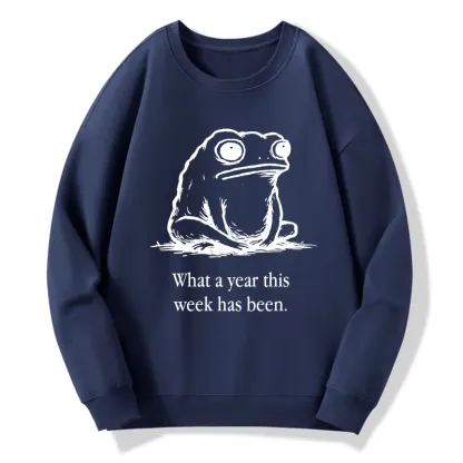 Tokyo-Tiger This Week Feels Like A Whole Year Classic Sweatshirt