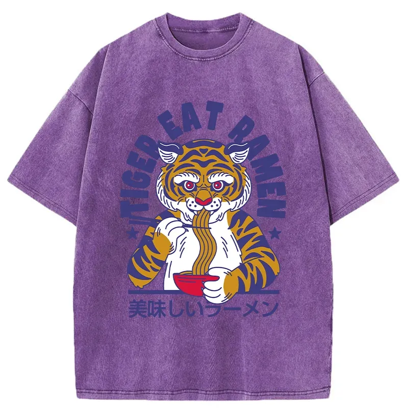 Tokyo-Tiger Kung Fu Superstar Washed T-Shirt Sale