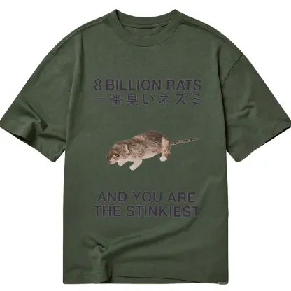 Tokyo-Tiger World's Stinkiest Rat Classic T-Shirt
