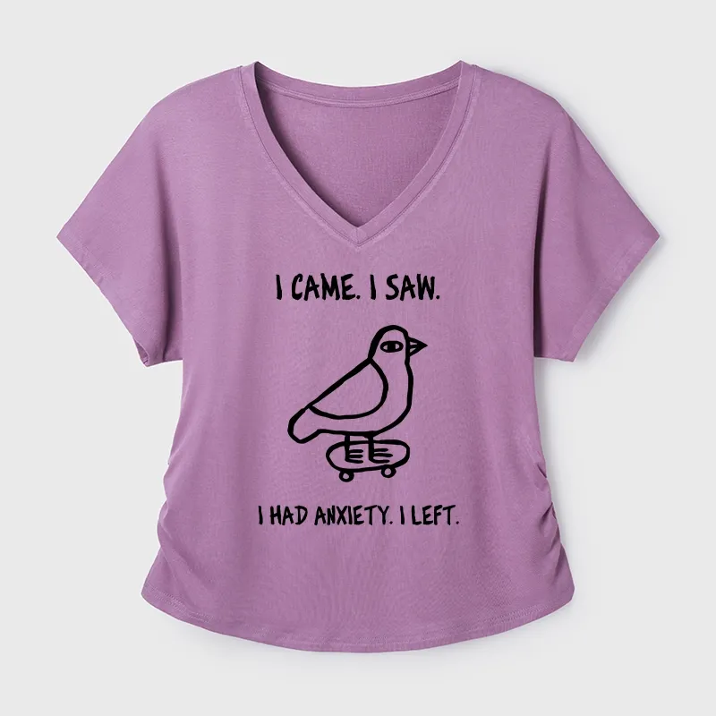 Tokyo-Tiger Funny Meme Bird Just Needs A Break Sleeve T-Shirt