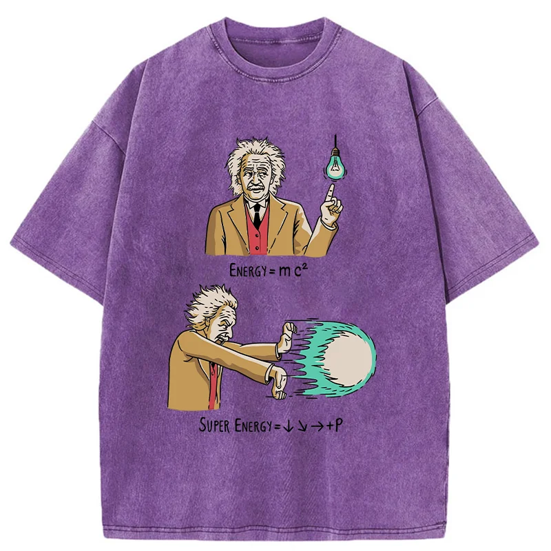 Tokyo-Tiger Einstein's Secret Weapon Washed T-Shirt
