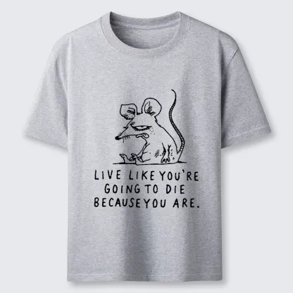 Tokyo-Tiger Funny Meme Sarcastic Rat Life Truth Classic T-Shirt