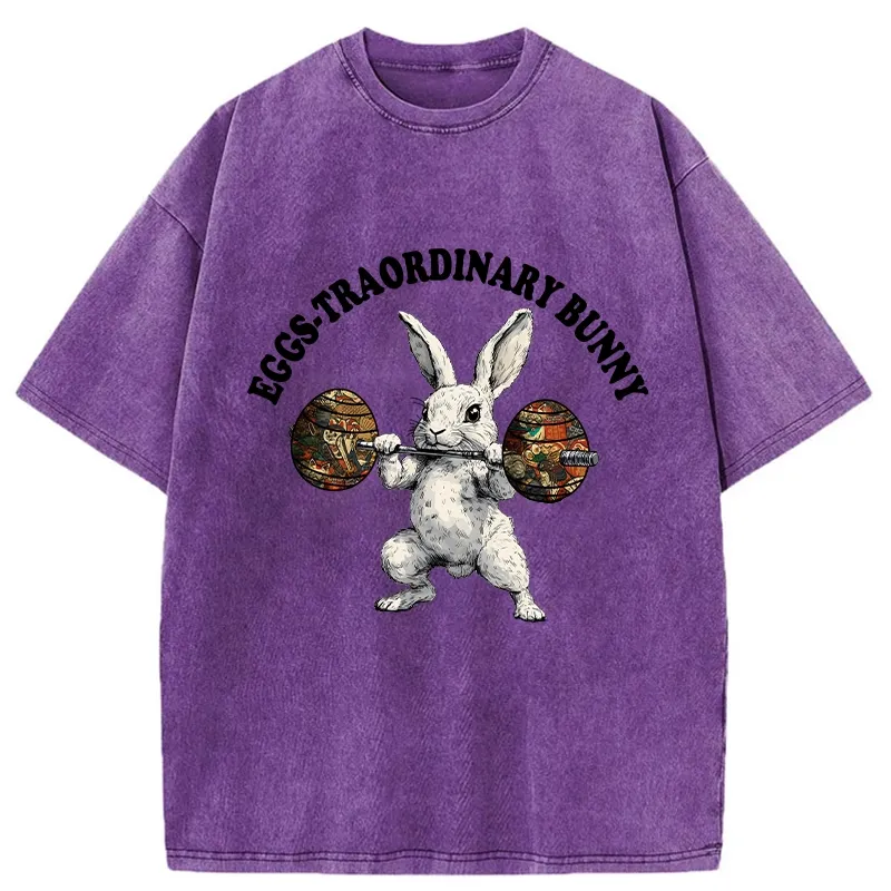 Tokyo-Tiger Eggs-Traordinary Bunny Washed T-Shirt