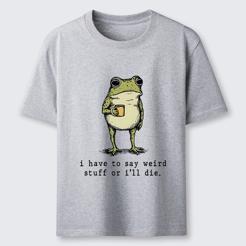 Tokyo-Tiger Funny Meme Weird Talking Coffee Frog Classic T-Shirt