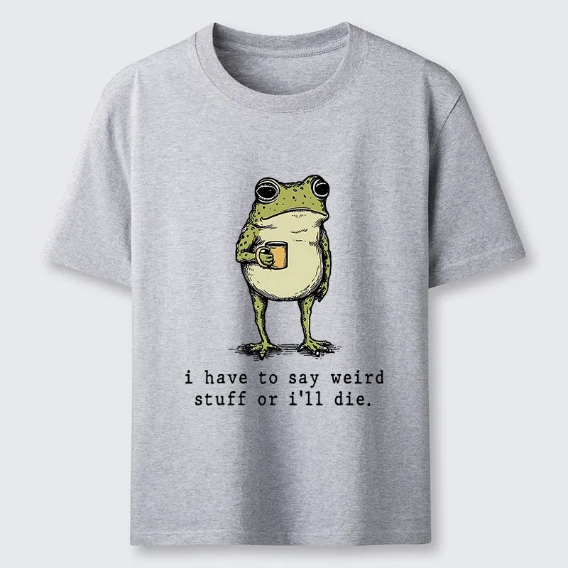 Tokyo-Tiger Funny Meme Weird Talking Coffee Frog Classic T-Shirt