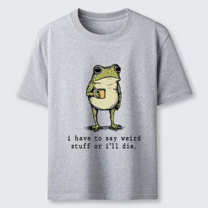 Tokyo-Tiger Funny Meme Weird Talking Coffee Frog Classic T-Shirt