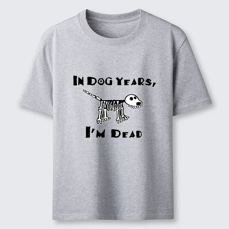 Tokyo-Tiger Funny Meme Old Dog Dead In Dog Years Vibe Classic T-Shirt