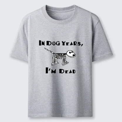 Tokyo-Tiger Funny Meme Old Dog Dead In Dog Years Vibe Classic T-Shirt