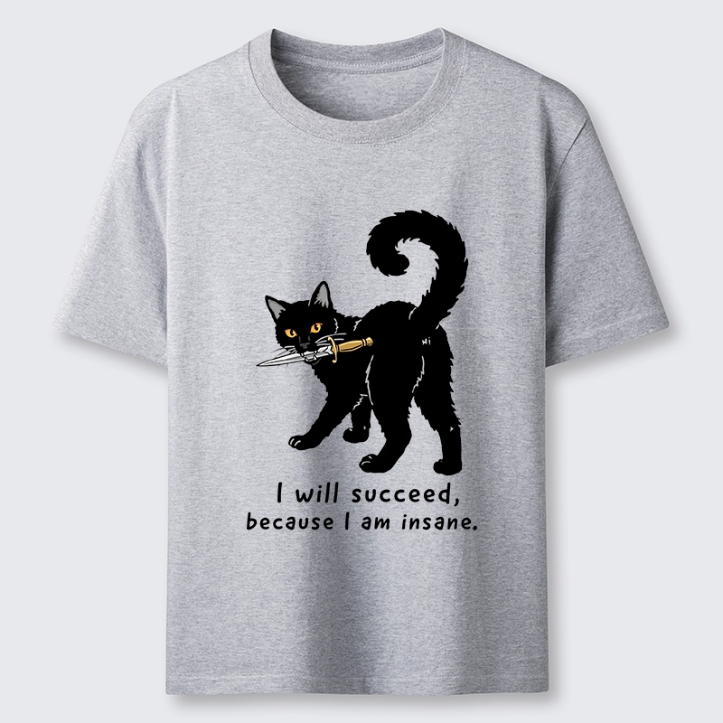 Tokyo-Tiger Brave Black Cat Wild Success Vibe Classic T-Shirt