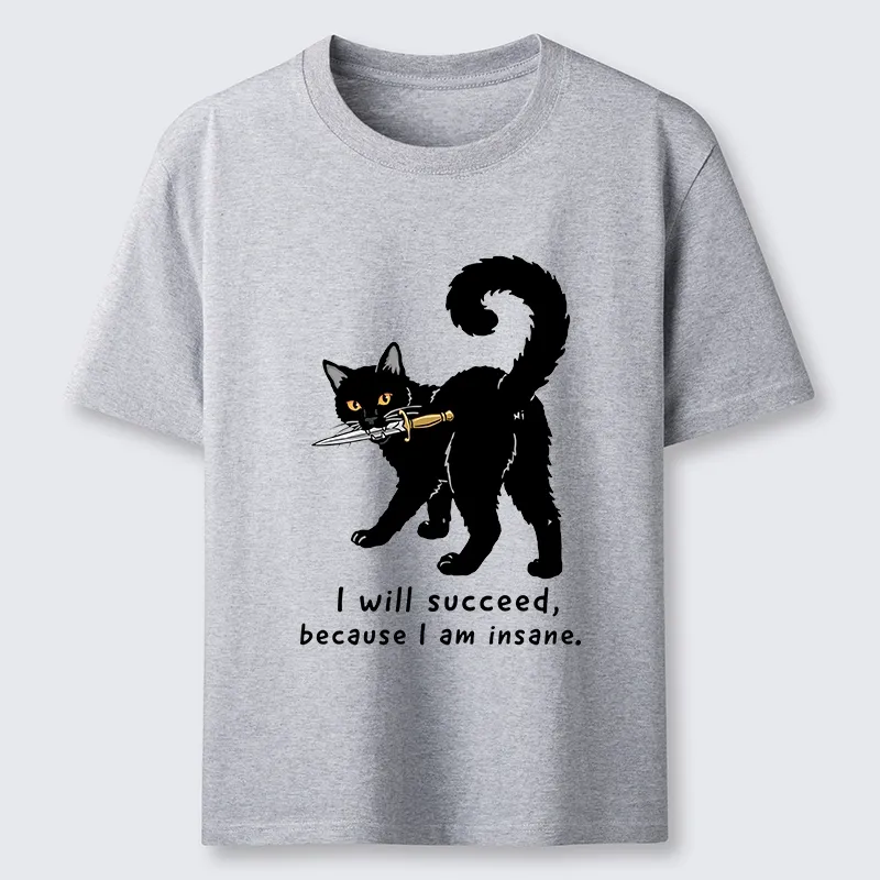 Tokyo-Tiger Brave Black Cat Wild Success Vibe Classic T-Shirt