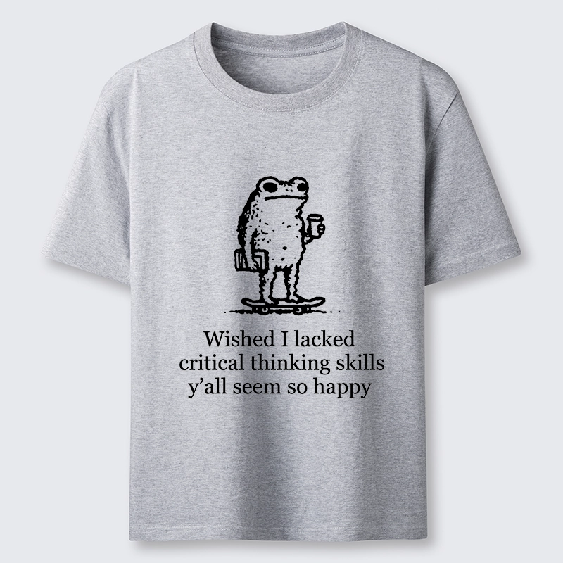 Tokyo-Tiger Skate Frog Deep Thought Funny Meme Classic T-Shirt
