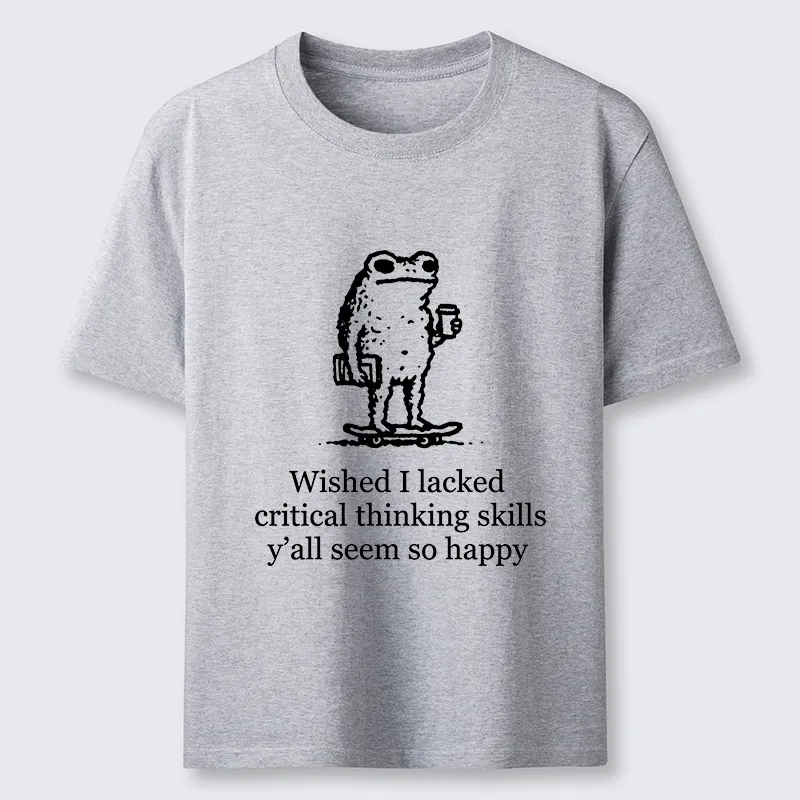Tokyo-Tiger Skate Frog Deep Thought Funny Meme Classic T-Shirt