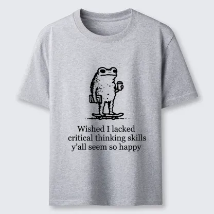 Tokyo-Tiger Skate Frog Deep Thought Funny Meme Classic T-Shirt