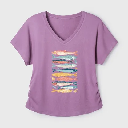 Tokyo-Tiger Beautiful Colorful Fish In The Sea Modal Dolman Sleeve T-Shirt
