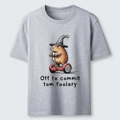 Tokyo-Tiger Cute Magic Capybara Foolish Fun Art Classic T-Shirt