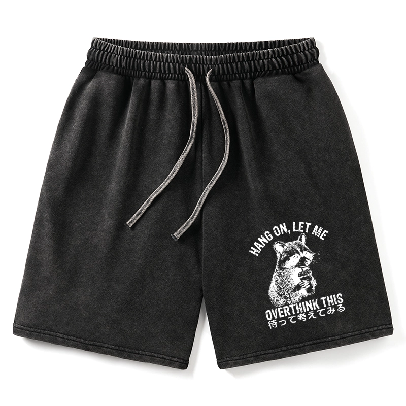 Tokyo-Tiger Overthink Raccoon Washed Shorts