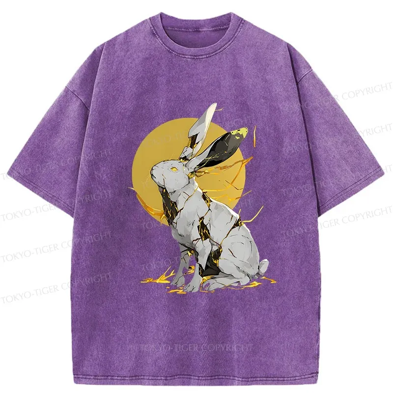 Tokyo-Tiger Broken Rabbit Washed T-Shirt
