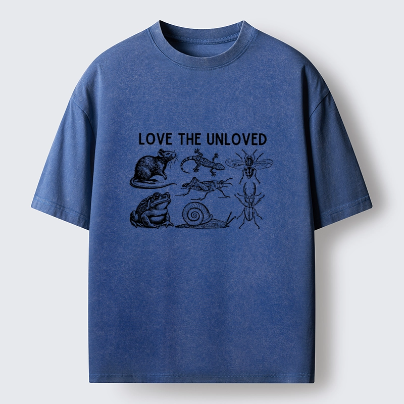 Tokyo-Tiger Embrace Every Small Critter Washed T-Shirt