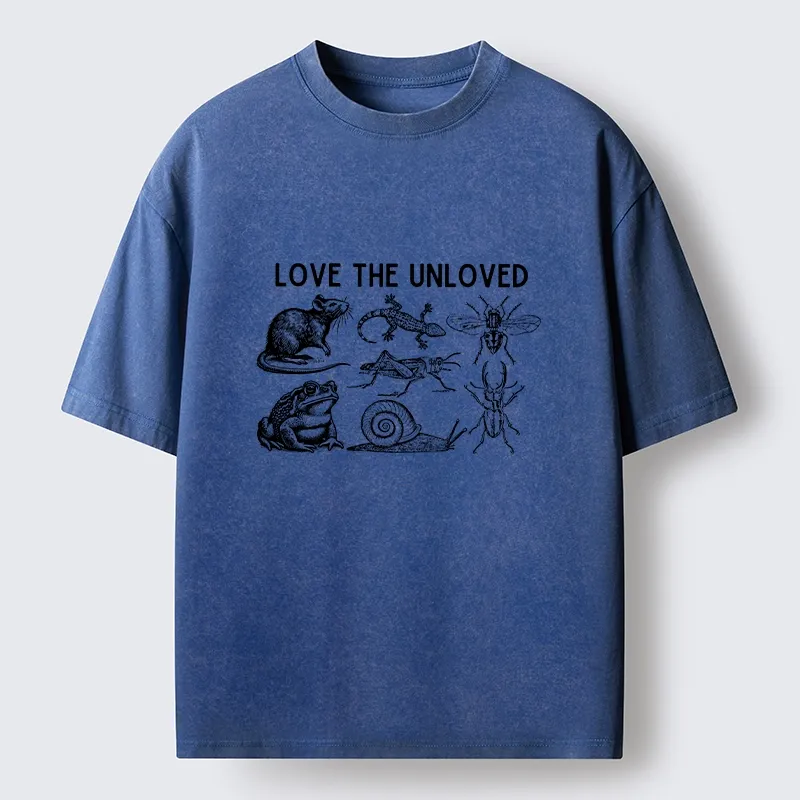 Tokyo-Tiger Embrace Every Small Critter Washed T-Shirt