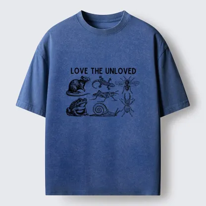 Tokyo-Tiger Embrace Every Small Critter Washed T-Shirt