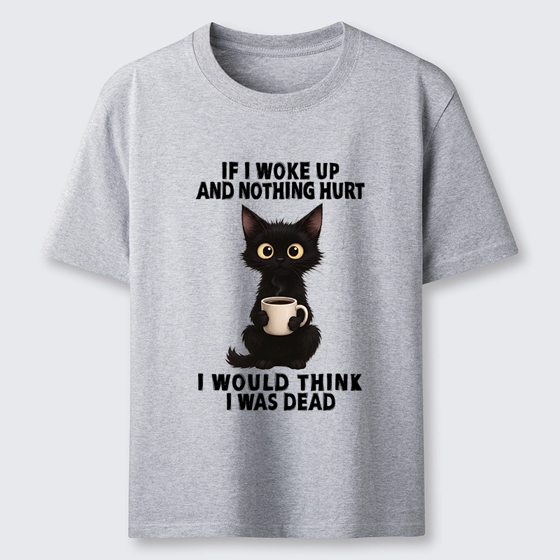 Tokyo-Tiger Funny Cute Black Cat And Coffee Meme Classic T-Shirt
