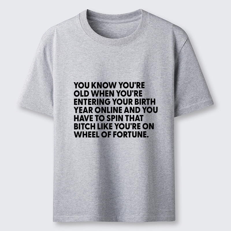Tokyo-Tiger Relatable Old Human Joke Meme Classic T-Shirt