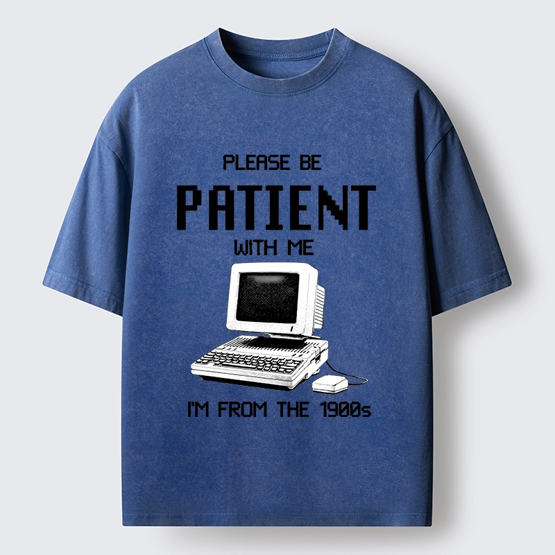 Tokyo-Tiger Slow Tech Funny Meme Washed T-Shirt