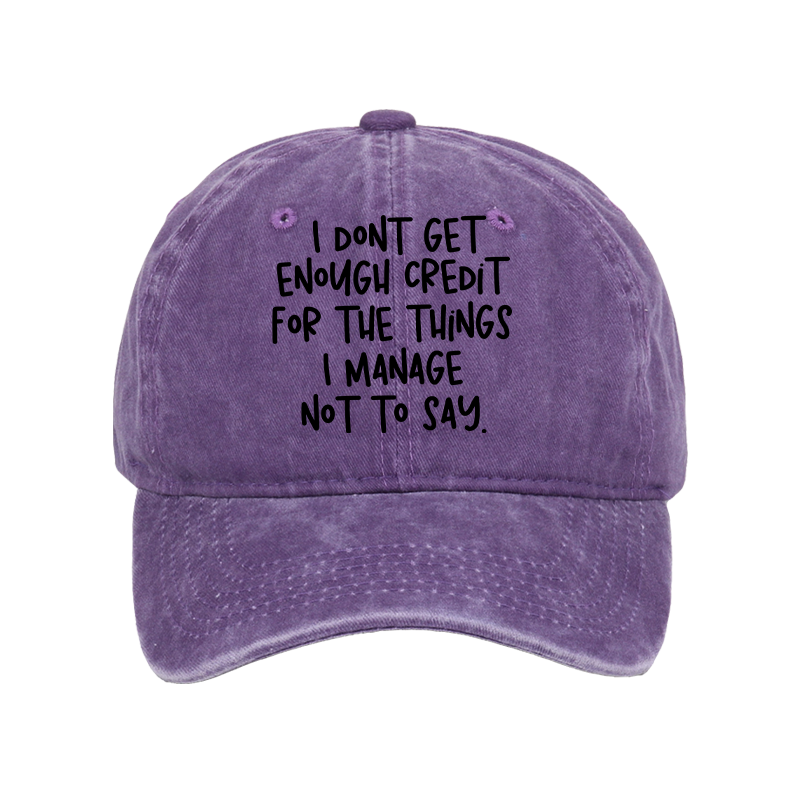 Tokyo-Tiger Saying No Is A Superpower Washed Cap