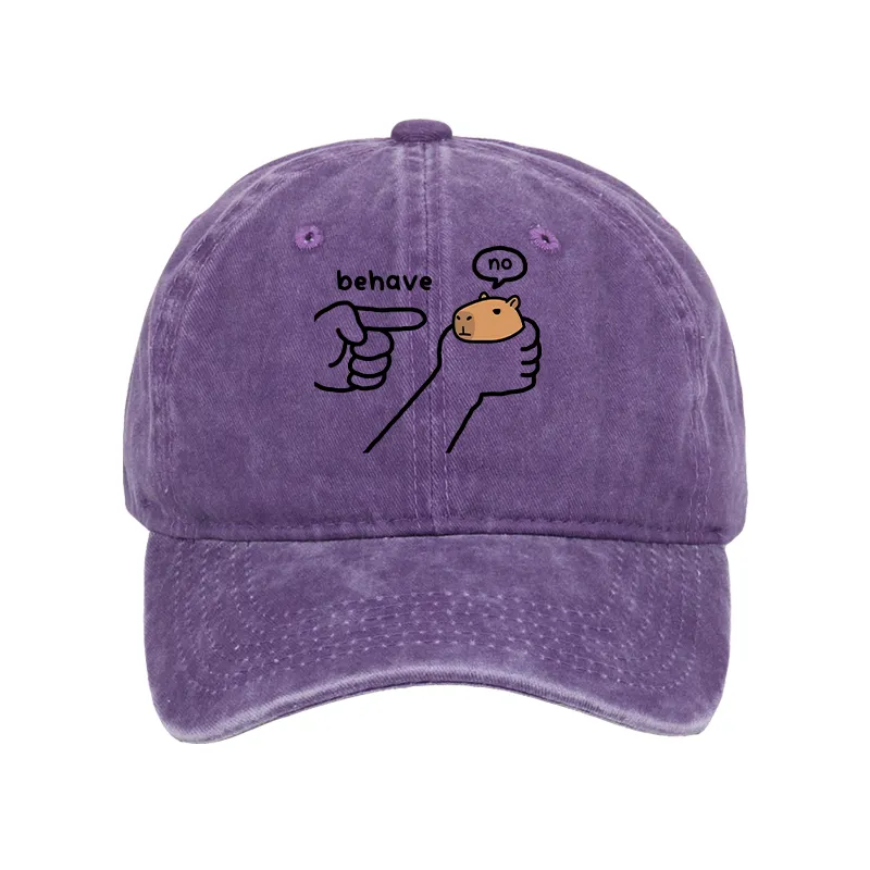 Tokyo-Tiger Dishonest Capybara Washed Cap