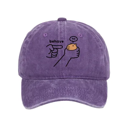 Tokyo-Tiger Dishonest Capybara Washed Cap