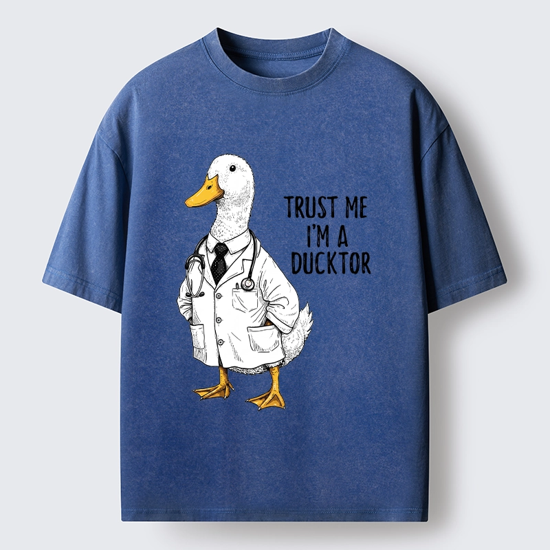 Tokyo-Tiger Trust Ducktor Washed T-Shirt