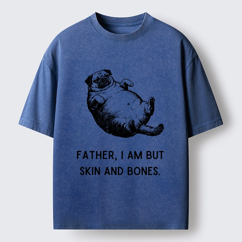 Tokyo-Tiger Skin And Bones Pup Washed T-Shirt
