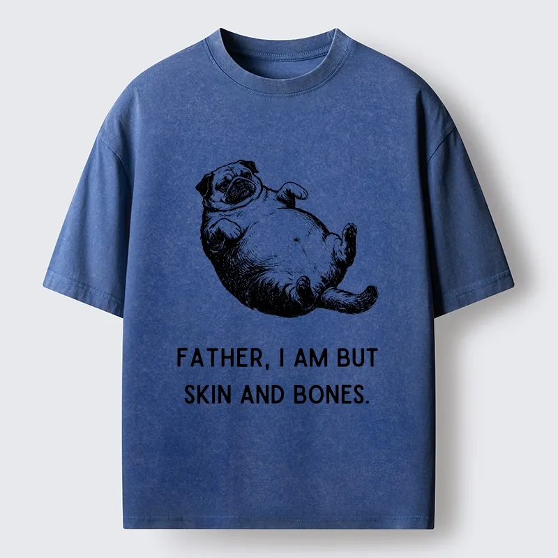Tokyo-Tiger Skin And Bones Pup Washed T-Shirt